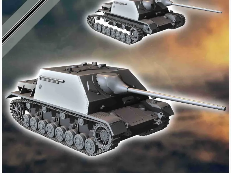 Jagdpanzer IV/70 (A) '' Zwischenlösung '' - miniatures tank