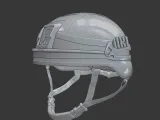 Tactical Helmet – Modern Combat / Airsoft Style 3D Printable-0