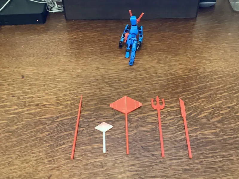 dummy 13 weapons