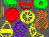 fruit  Cookie Cutter Set – 3D Printable STL for Baking-0