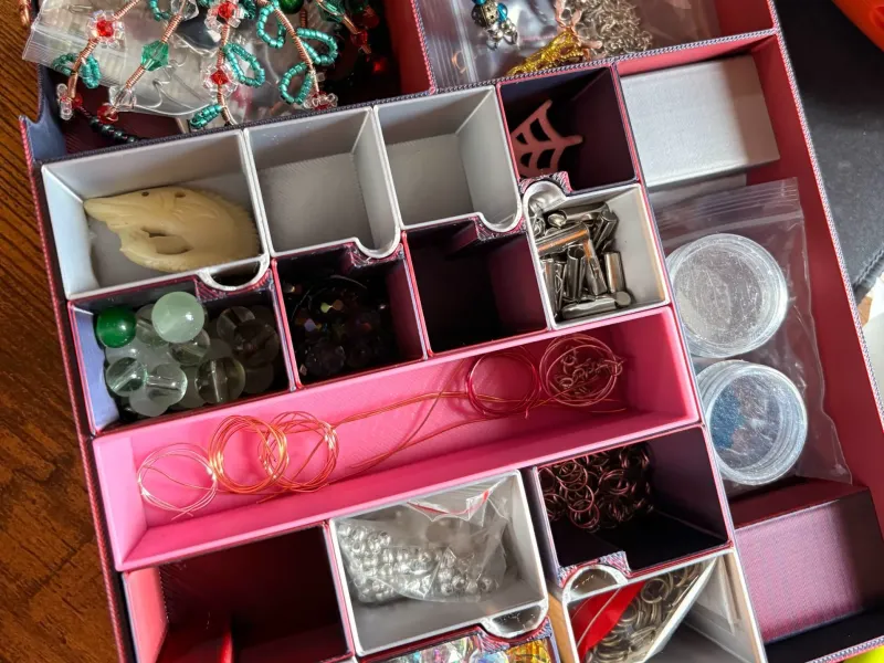 Crafters table top organizer