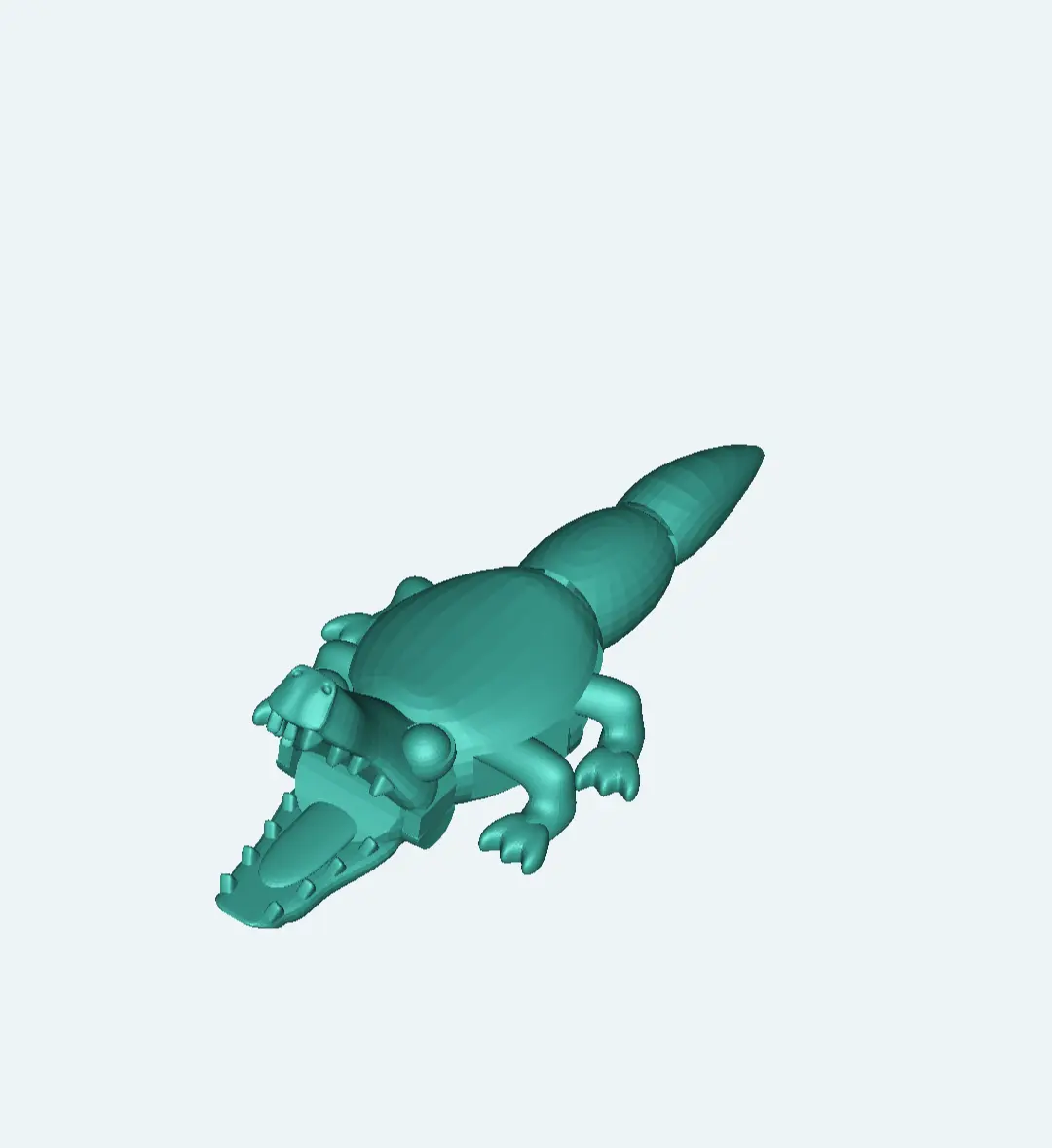 Crocodile - Articulated Flexi cute croc