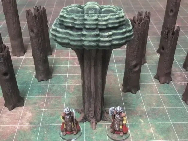 ScatterBlocks: Tree (28mm/Heroic scale)