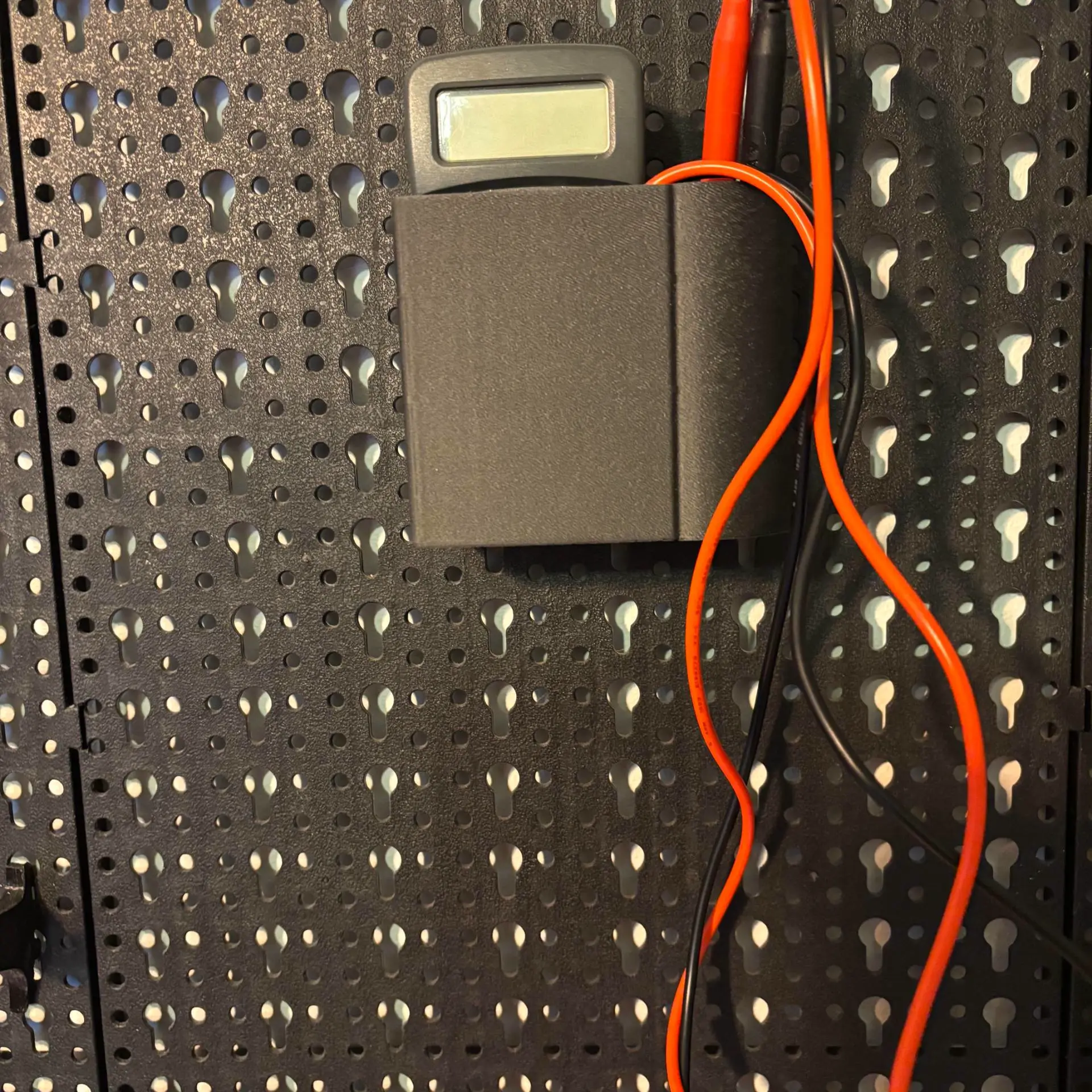 Lidl toolwall holder for small Multimeter