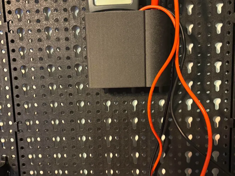 Lidl toolwall holder for small Multimeter