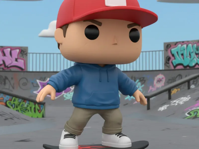 Funko patinador 