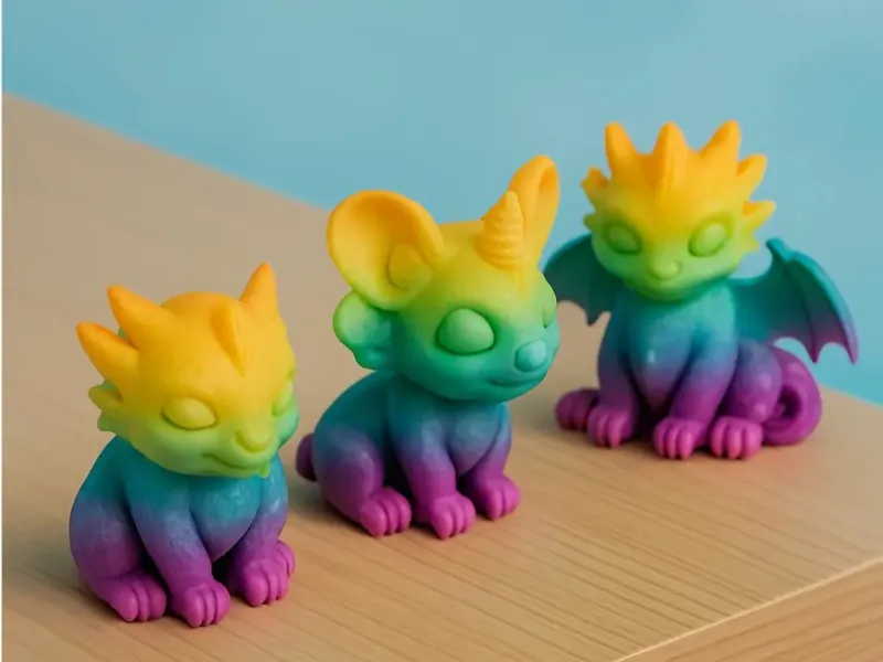 Figuras de dragones