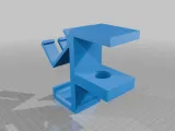 Non permanent desk mount for gaming controller and hedphones-1