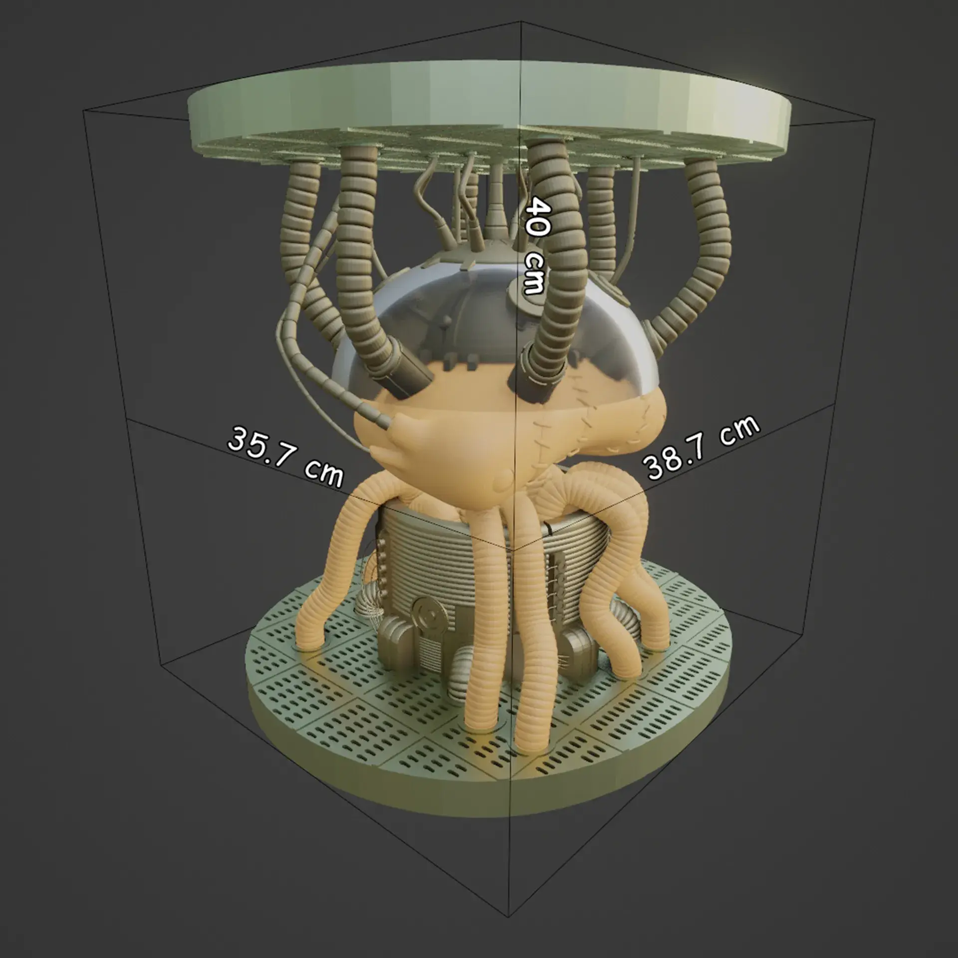 STL METAL SLUG - ALIEN FAKE ROOTMARS (MINI CHEST)