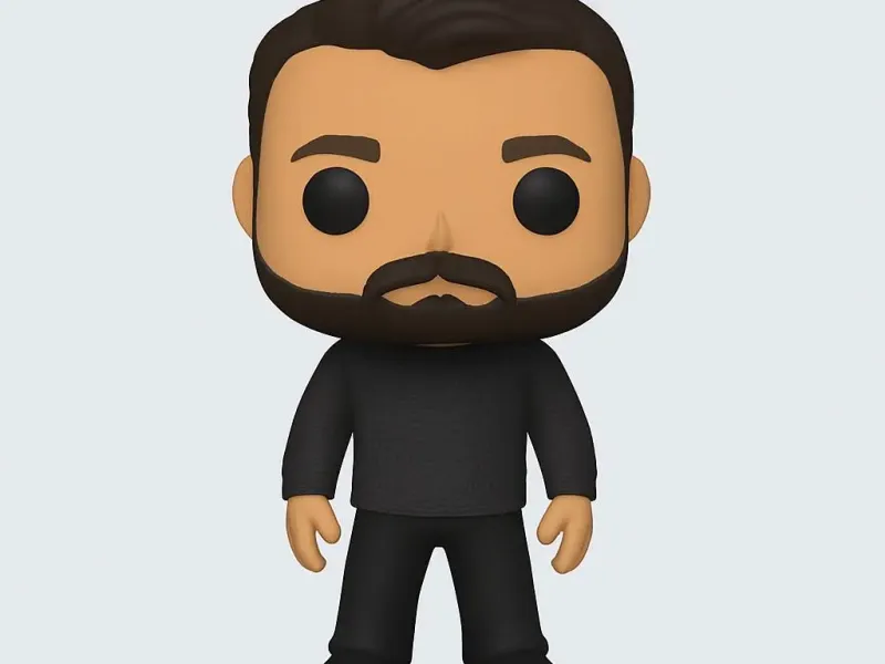 Funko Pop风格手办 – 灵感源自Morat乐队（Juan Villamil）
