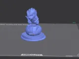 Godzilla Halloween version (LED light)-4