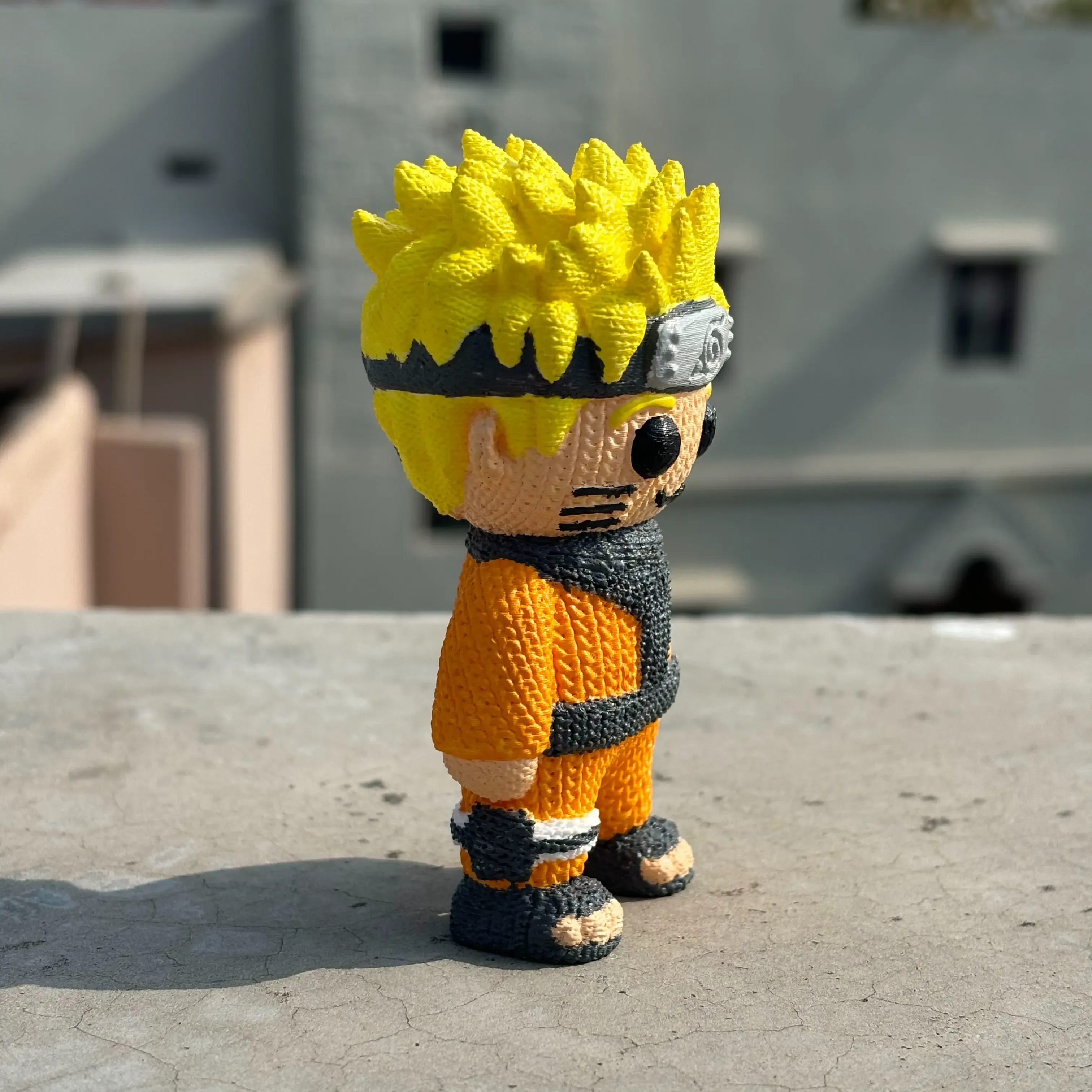 Knitted Naruto