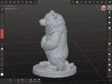 Rustic Bear Totem-1