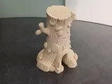 Cute Tree Stump Figurine-3