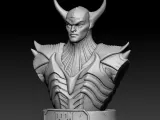 Ahzrak Bust From Doom "The Dark Ages" Boss Final-8