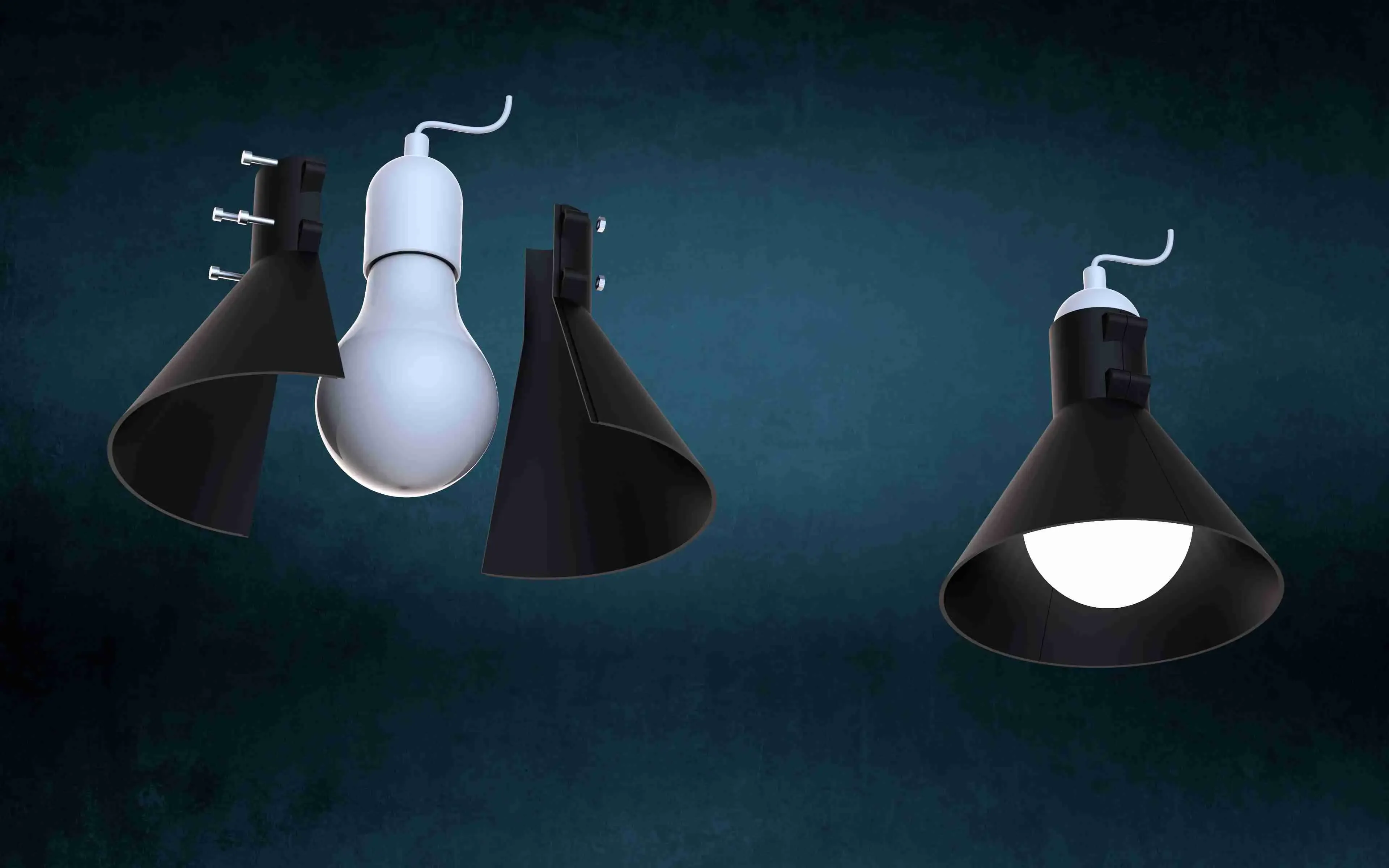 KONO Easy Lamp for Existing Bulb Socket