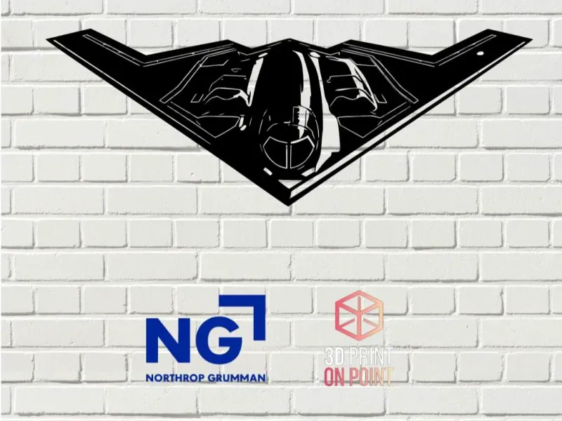 Northrop B-2 Spirit - 2D WALL ART