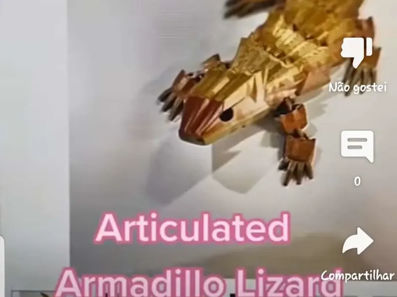 armadillo lizard / lagarto tatu