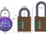 Combination padlock-4