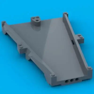 Lego Track System Y-shaped Track 24 x 16 x 2