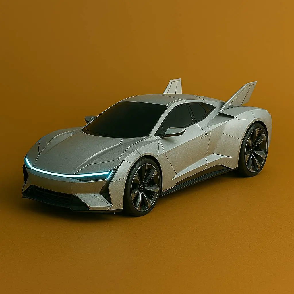 futuristic car