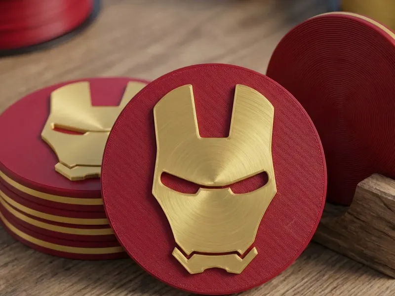 Iron-Man Inspired Coaster