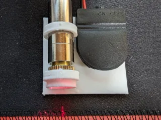 Laser holder