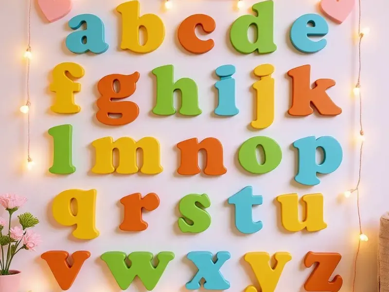 Conjunto de Alfabeto – Letras Maiúsculas e Minúsculas