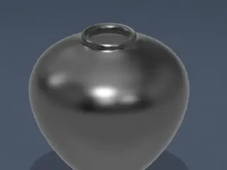 Japanese style vase
