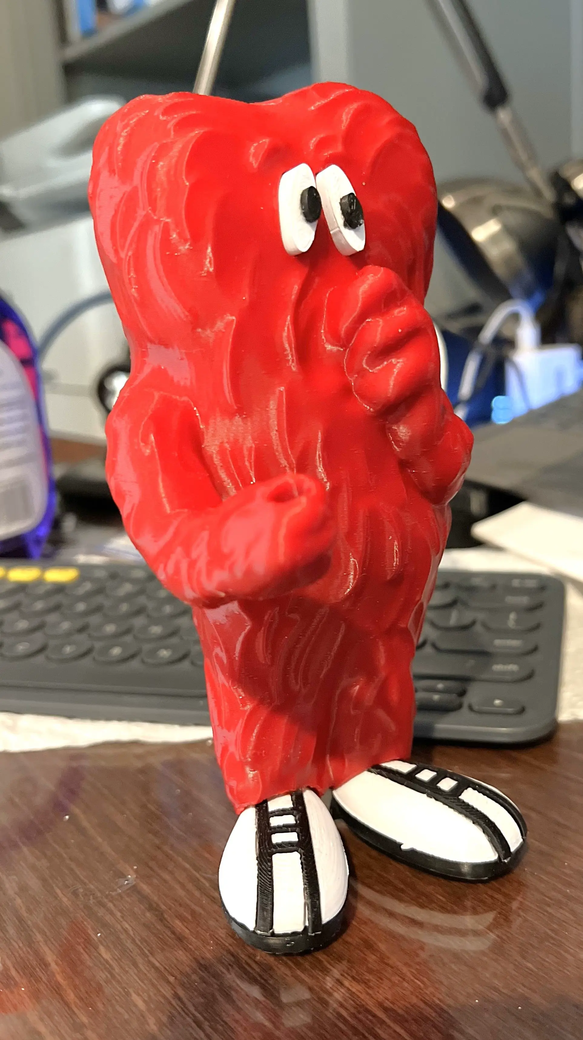 Gossamer - the big red sneaker monster from Looney Toons