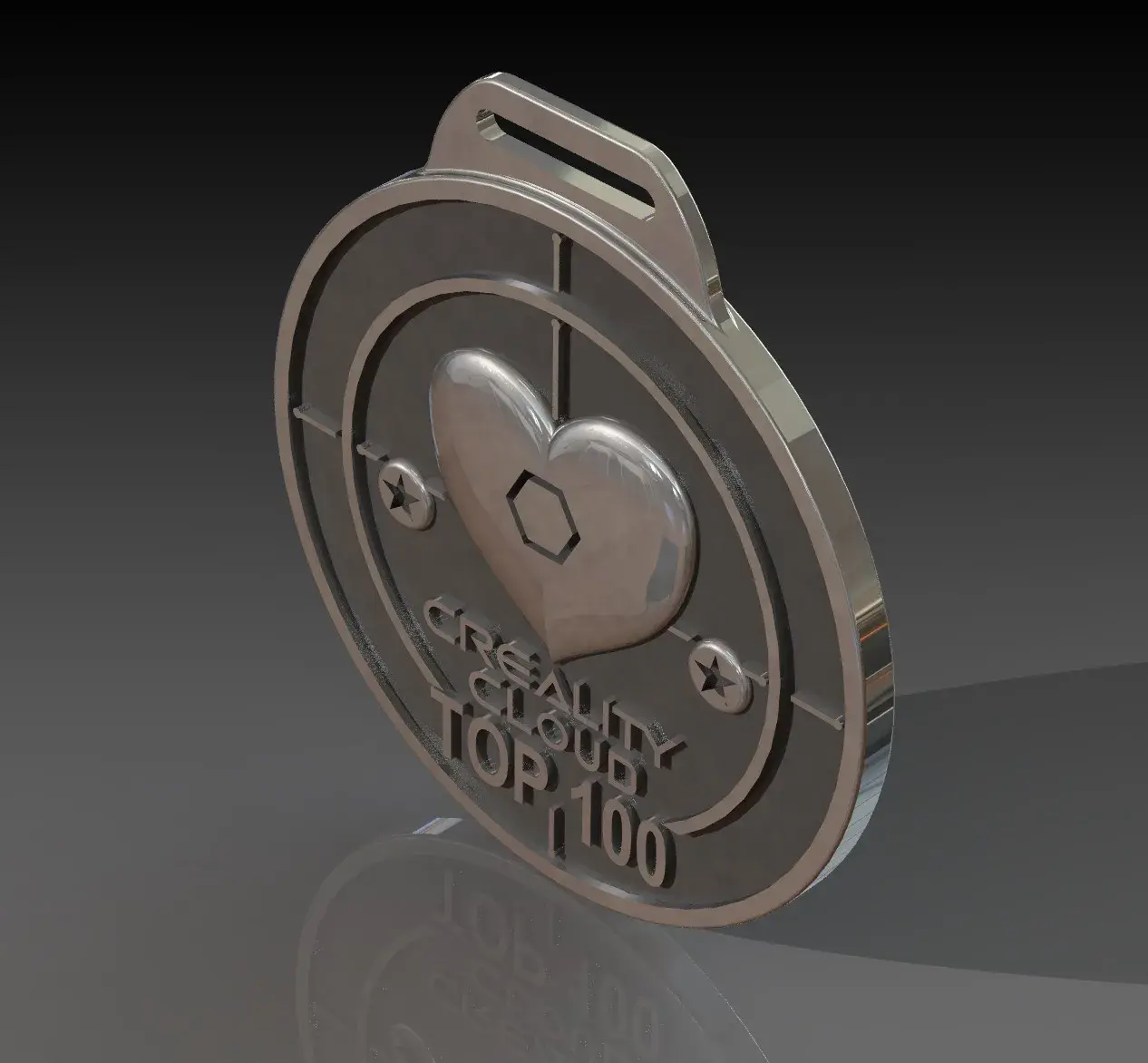 Creality Clodu Top 100 Medal
