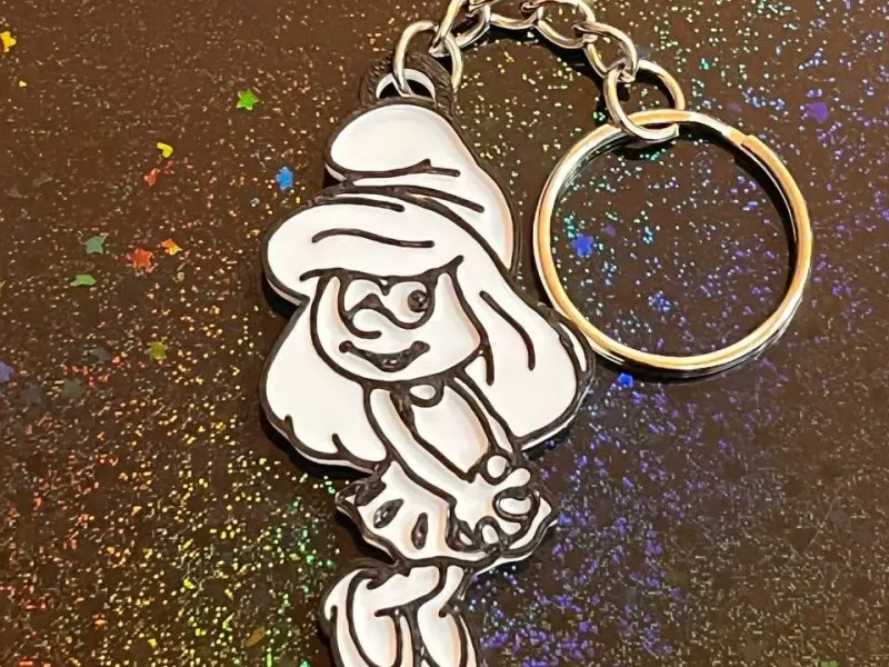 Keychain Pitufina