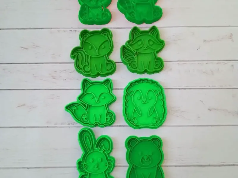 ANIMALES DEL BOSQUE CORTANTE DE GALLETAS