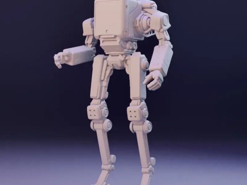 Mech Robot 001 : AI Generated