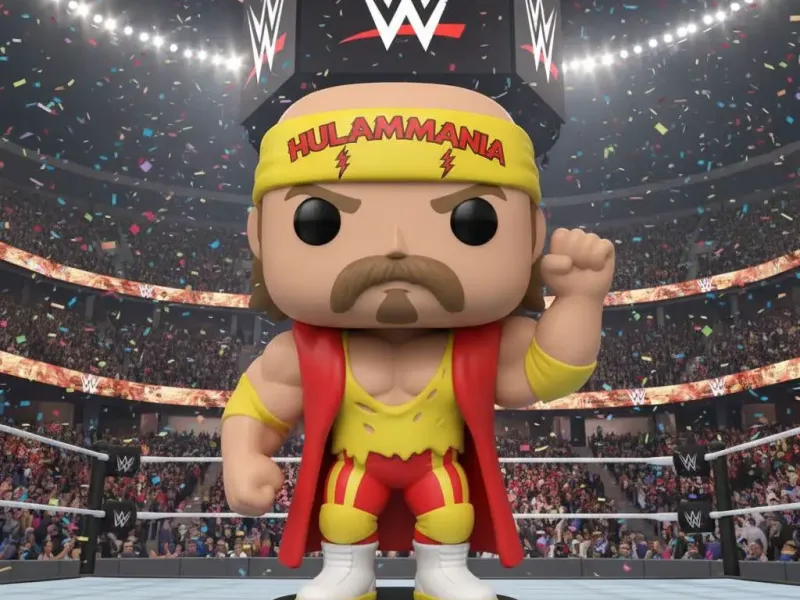 hulk hogan wwe estilo funko pop