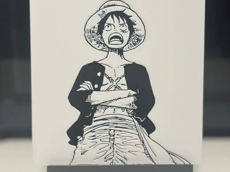 Hueforge - One Piece - Pirate King’s