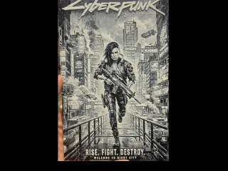 Cyberpunk 2077 Hueforge 121x200