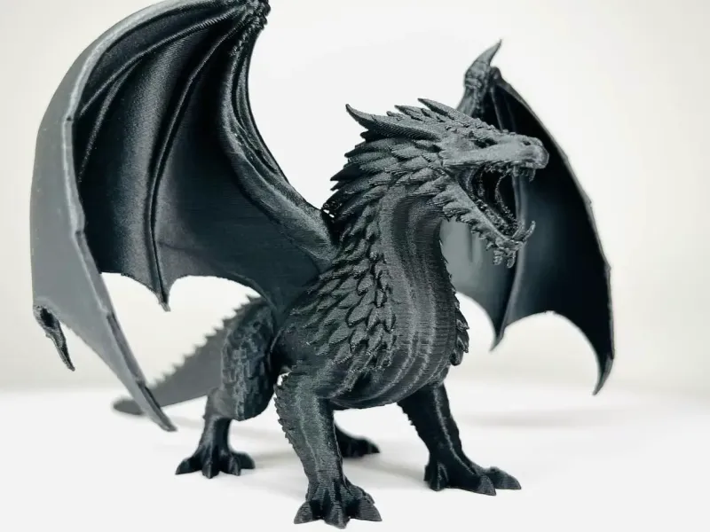 Winter dragon drakon