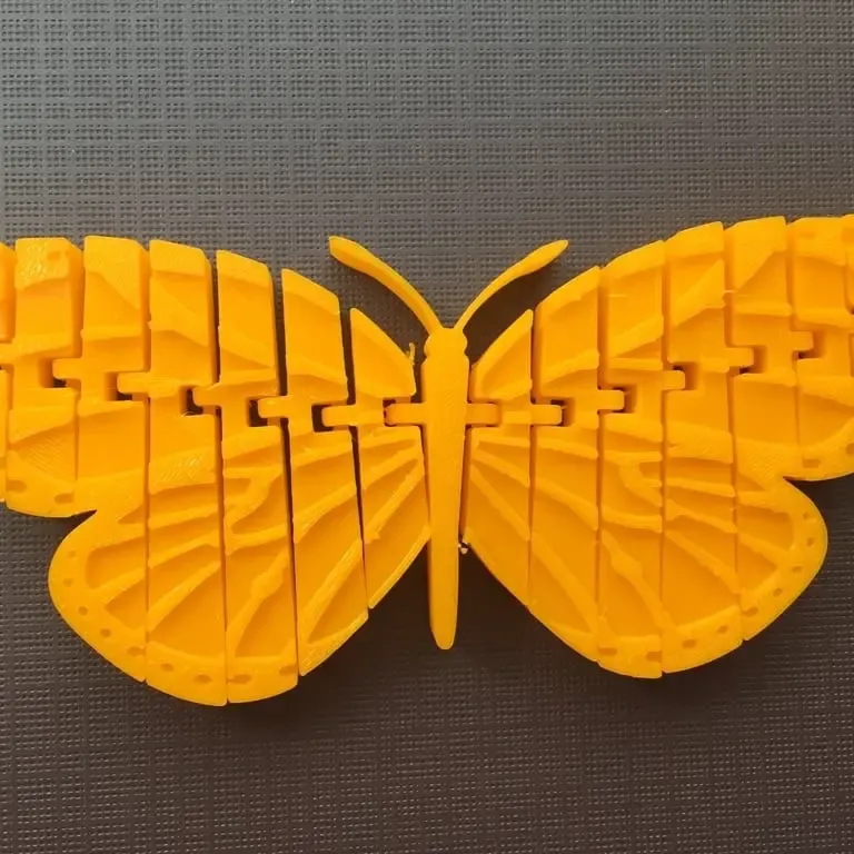 articulated butterfly