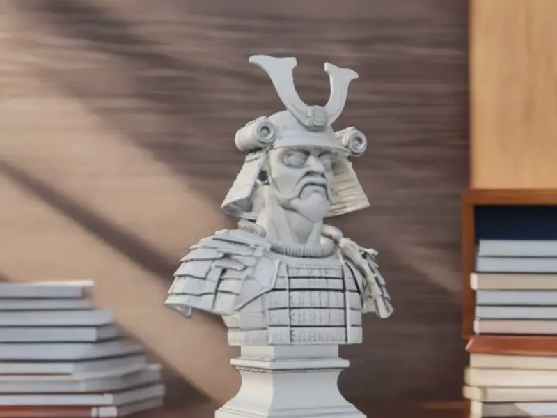 Scultura del Samurai