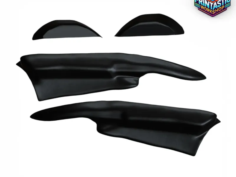 BMW E46 COMPACT HEADLIGHT EYELIDS