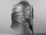 Fantasy Medieval Knight Helmet – Highly Detailed Armor Style-1
