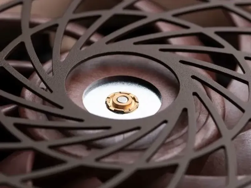 High-efficiency Noctua 120mm fan grill