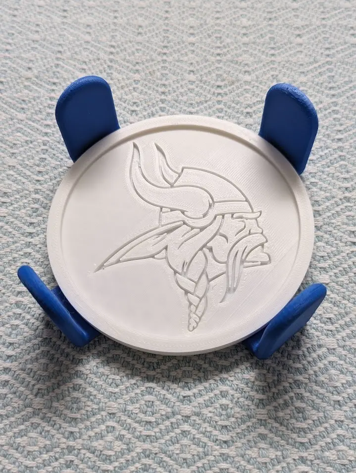 Minnesota Vikings Coaster w/holder (holds 6)