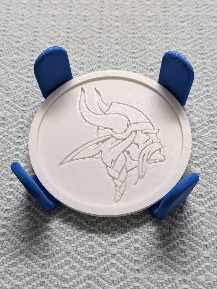 Coaster Minnesota Vikings cu suport (conține 6)