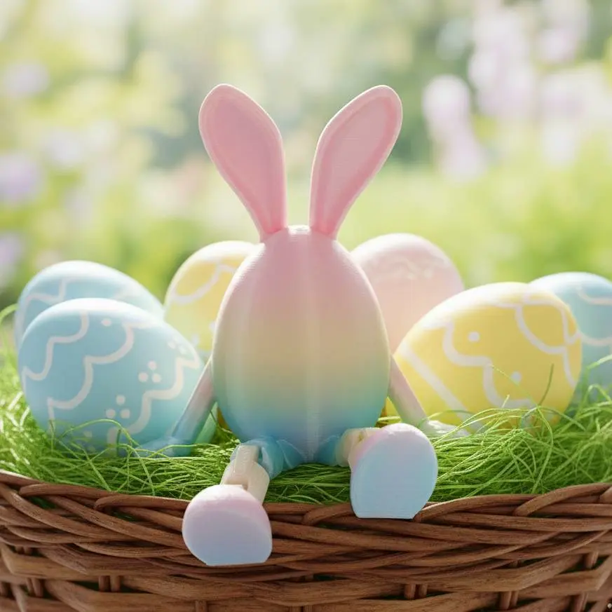 Huevo Articulado Pascua