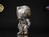 Pragmata Astronaut Robot Funko STL  Sci-Fi 3D Print Figure-3