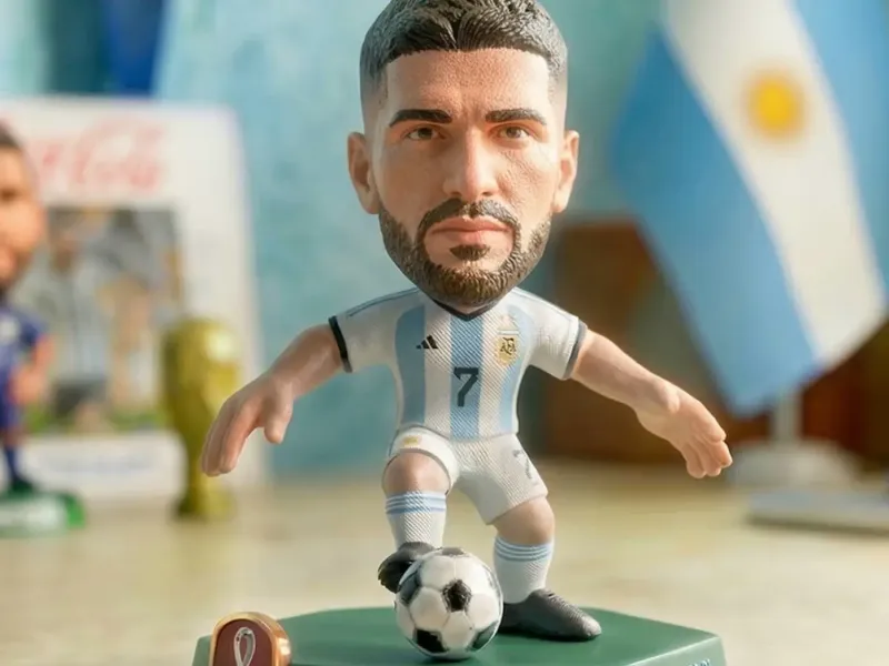 LLavero de Campeones del Mundo 2022 - Rodrigo de Paul