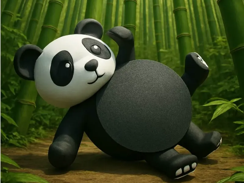 Articulated Panda Cup holder!
