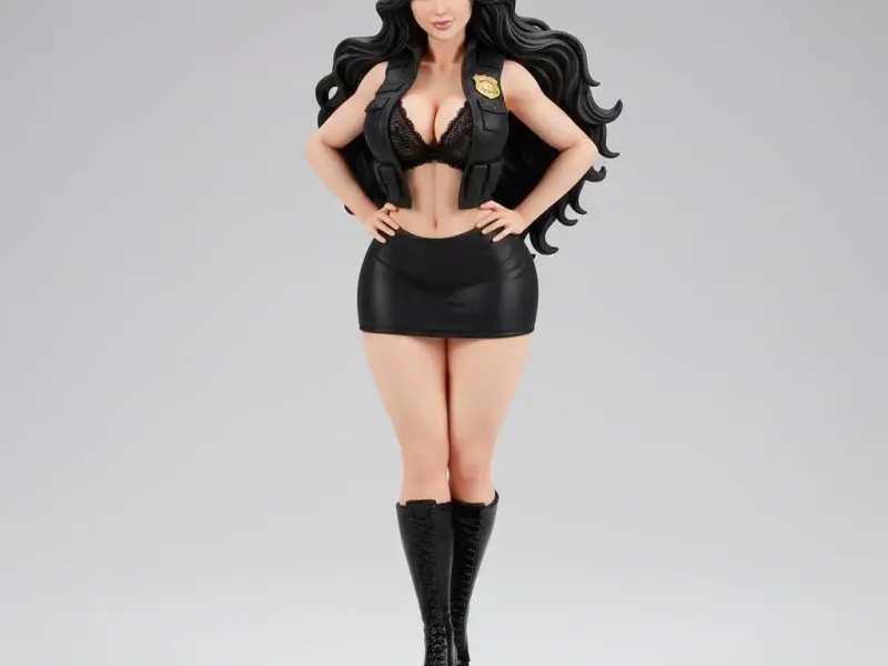 Black Badge Beauty – Elite Patrol Collectible Figurine